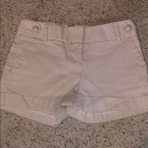 Pinstripe express shorts